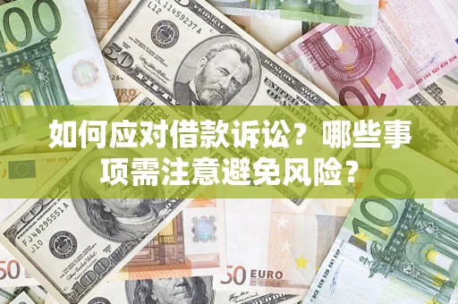 武汉如何应对借款诉讼？哪些事项需注意避免风险？