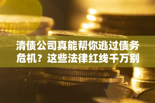 武汉清债公司真能帮你逃过债务危机？这些法律红线千万别踩