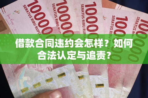 武汉借款合同违约会怎样？如何合法认定与追责？