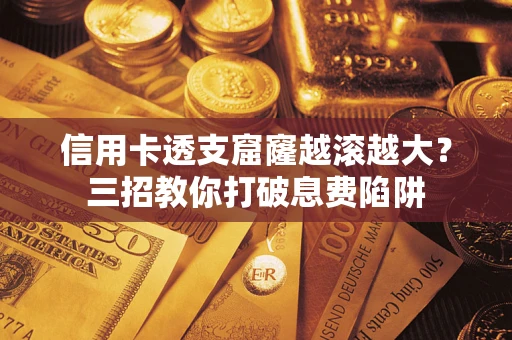 武汉信用卡透支窟窿越滚越大？三招教你打破息费陷阱