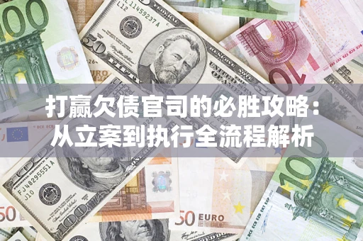武汉打赢欠债官司的必胜攻略：从立案到执行全流程解析