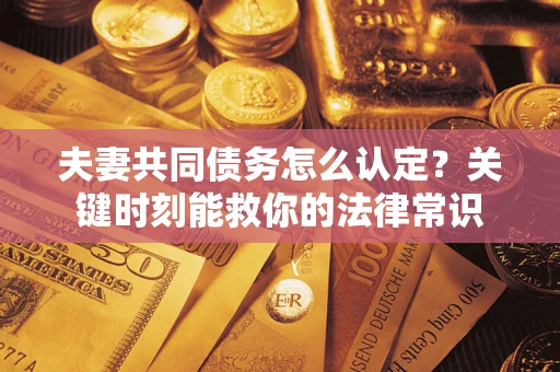 武汉夫妻共同债务怎么认定？关键时刻能救你的法律常识