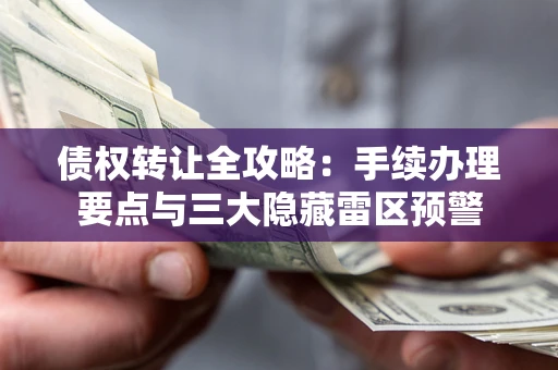 武汉债权转让全攻略：手续办理要点与三大隐藏雷区预警