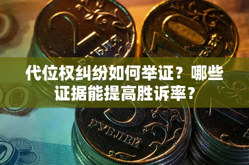 武汉代位权纠纷如何举证？哪些证据能提高胜诉率？
